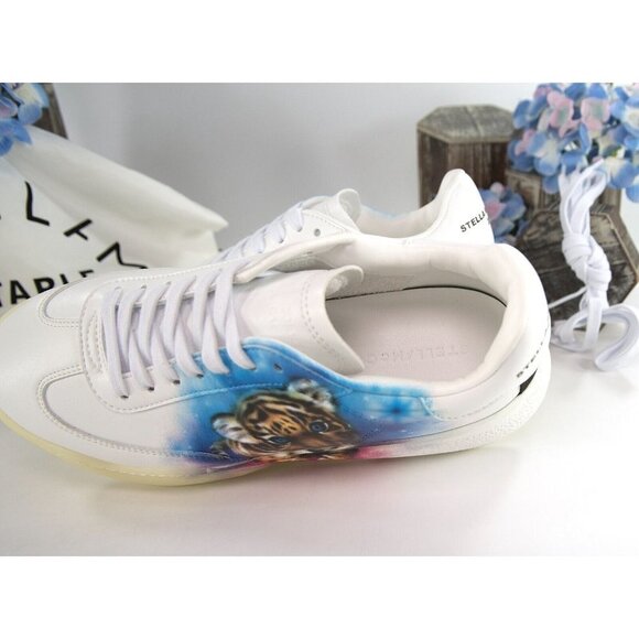 Stella McCarney Tiger Loop Oversize Vegan Alter Leather Sneakers 37 NIB - Picture 9 of 10